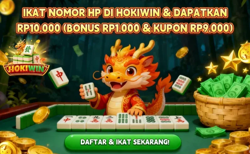 IKAT NOMOR HP DI HOKIWIN & DAPATKAN RP10.000
